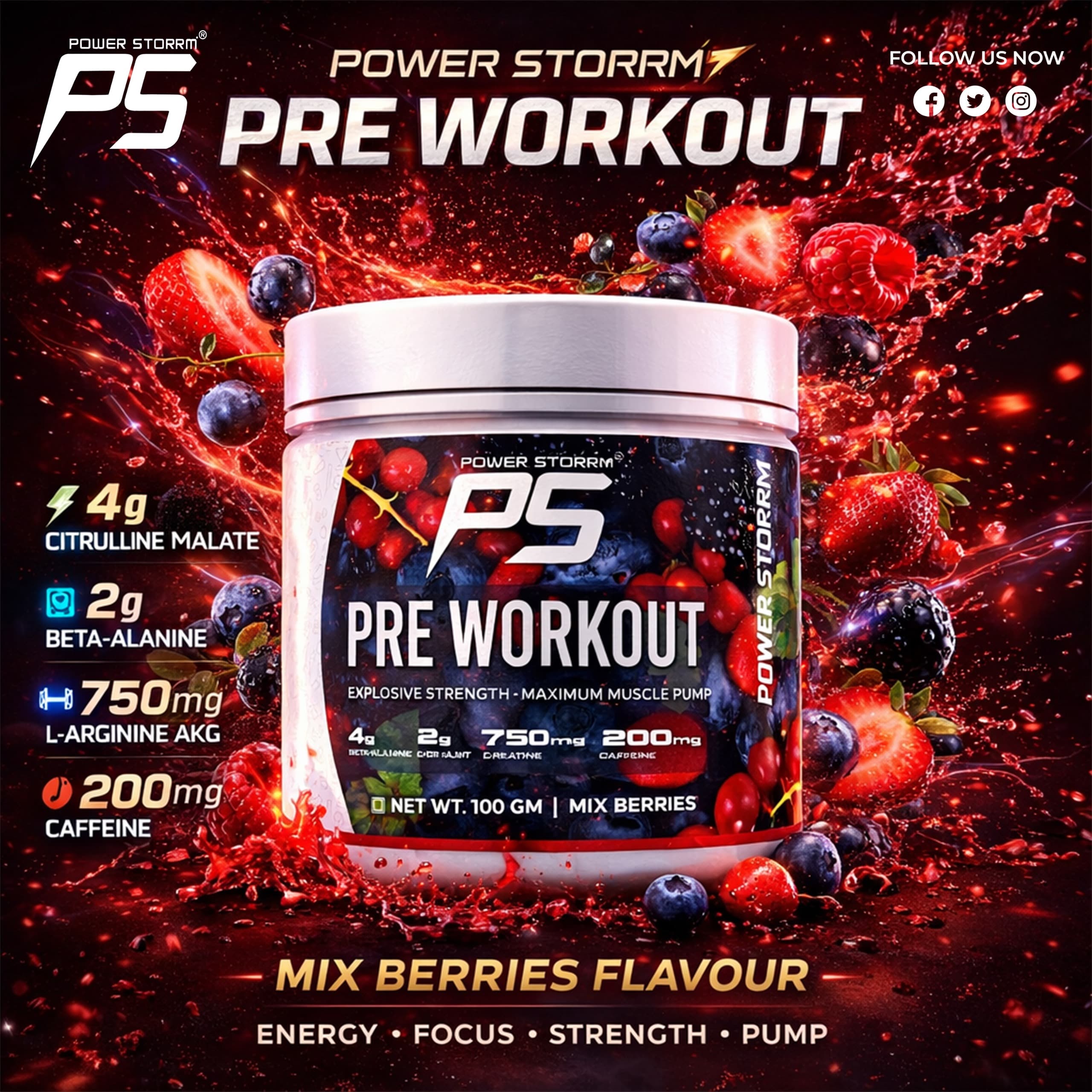 Pre-Workout Travel Pack